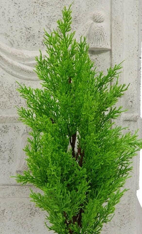 Artificial Plastic Cedar Branch