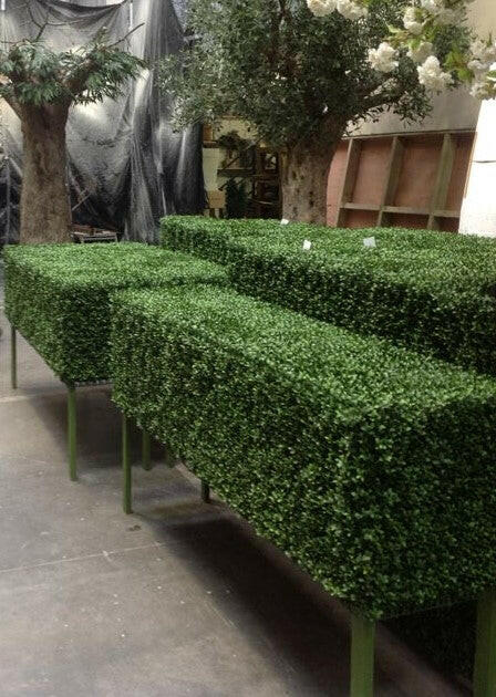 Artificial Buxus UV Hedge Top Mat Panel