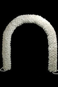 What you can do with the Curved Hydrangea Panel with 5 Rose Heads