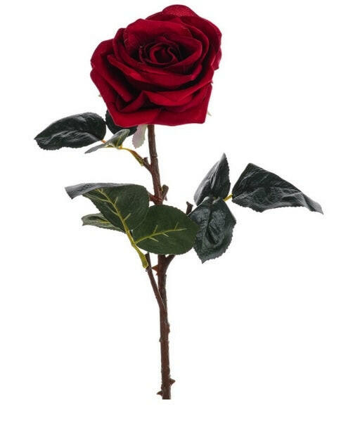 Artificial Silk Rich Rose