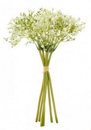 Artificial Silk Baby Breath/Gypsophillia Bouquet