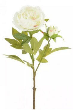 Artificial Silk Large Peony Spray