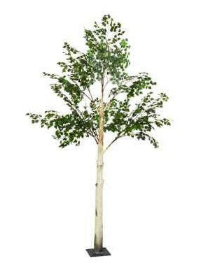 Artificial Silk Birch Tree