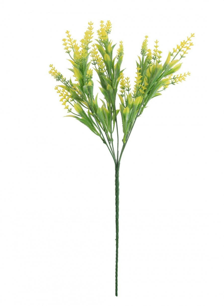 Justartificial Rustic Lavender Spray Yellow