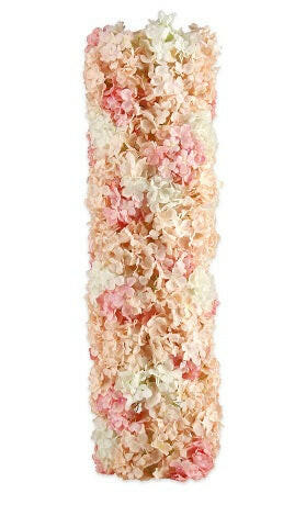Justartificial.co.uk Hydrangea Roll 60 Heads Pink