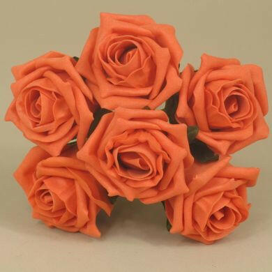 Artificial Colourfast Cottage Rose Bud Bunch