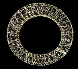 LED Wreath Ring with 1400 LED