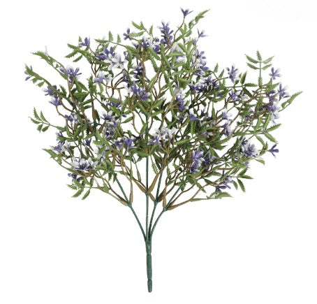 Artificial Flower Bush FR UV