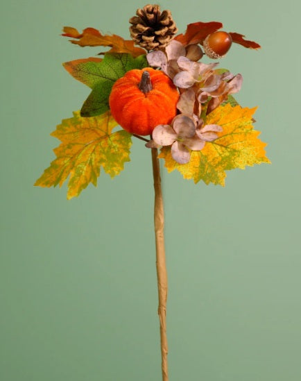 Artificial Autumn Fall Pumpkin Mix Pic