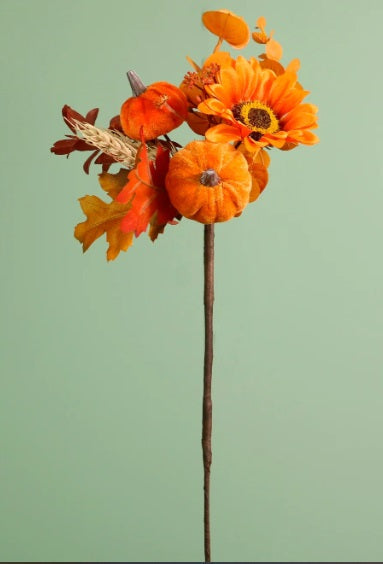 Artificial Autumn Harvest Pumpkin Mix Pic