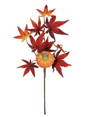 Artificial Autumn Pick with Pumpkins