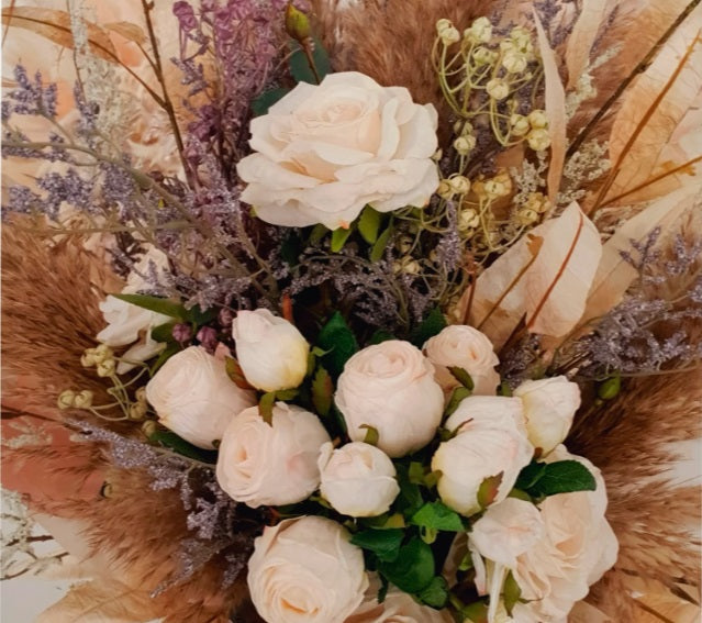 Artificial Boho Bouquet Flower Arrangement
