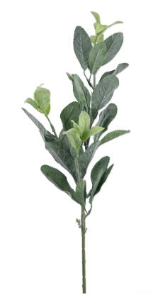 Artificial Dusty Green Leaf Spray