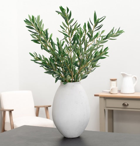 Artificial Silk Olive Branch