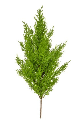 Artificial Plastic Cedar Branch