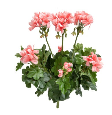 Artificial Trailing Geranium Bush FR