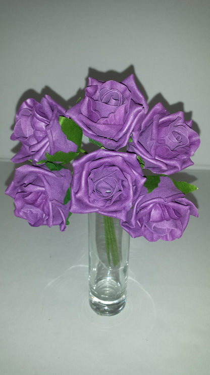 Artificial Colourfast Cottage Rose Bud Bunch