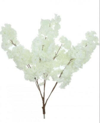 Artificial Silk Cherry Blossom Branch