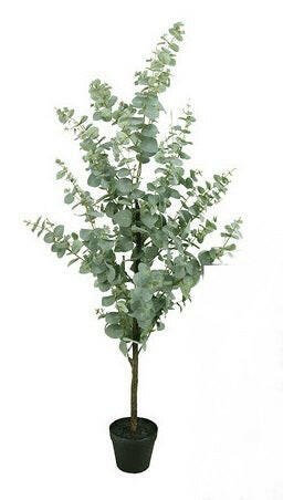 Artificial Silk Blue Gum Tree