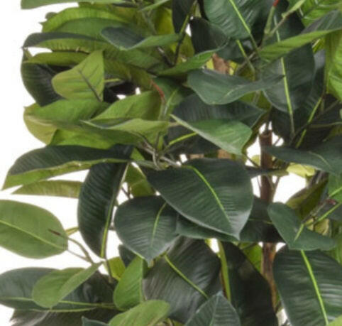 Artificial Silk Ficus Elastica Tree