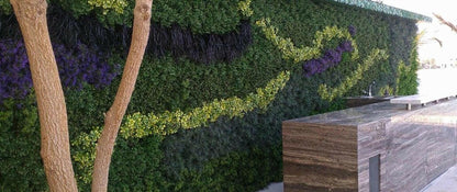 Artificial Flexi Back Green Wall Cheviot 100 x 100cm