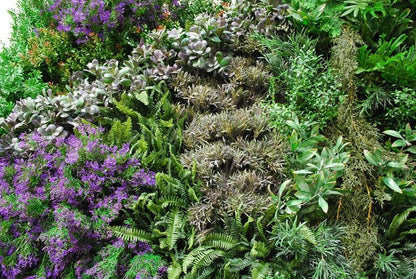 Artificial Flexi Back Green Wall Cheviot 100 x 100cm