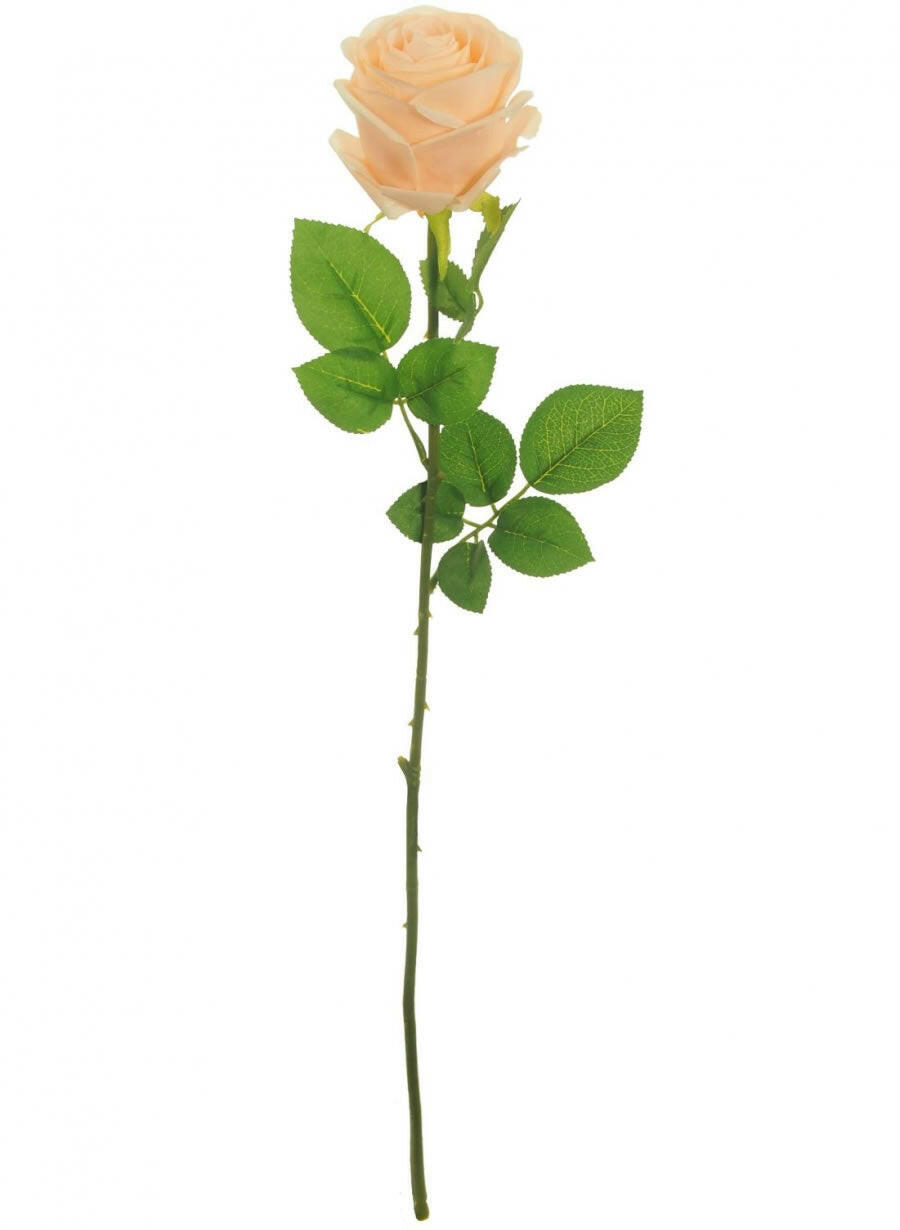 Justartificial.co.uk Harper Rose Apricot 62cm
