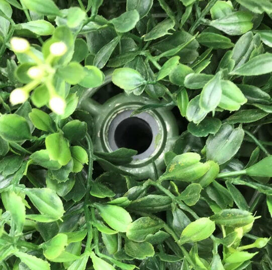Justartificial.co.uk Seeded Boxwood Ball pole