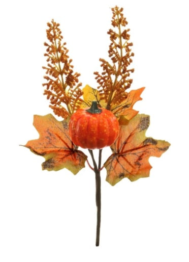 Artificial Autumn Pick with Pumpkins