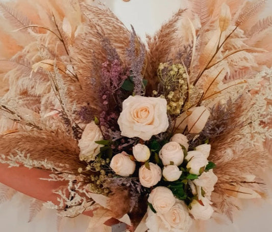 Artificial Boho Bouquet Flower Arrangement