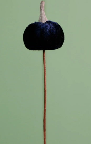 Craft Pic Mini Velvet Pumpkin (12 Per Pack)