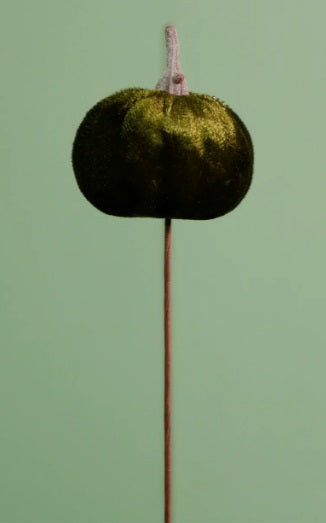 Craft Pic Small Velvet Pumpkin (6 Per Pack)