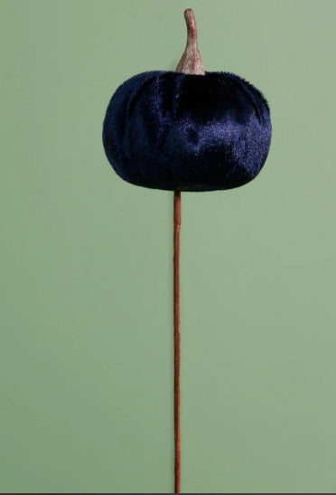 Craft Pic Small Velvet Pumpkin (6 Per Pack)