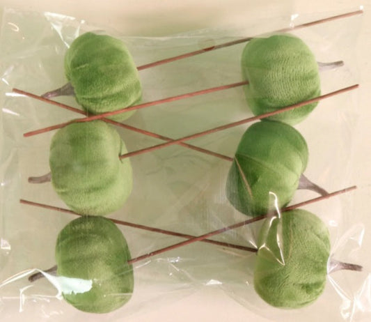 Craft Pic Small Velvet Pumpkin (6 Per Pack)