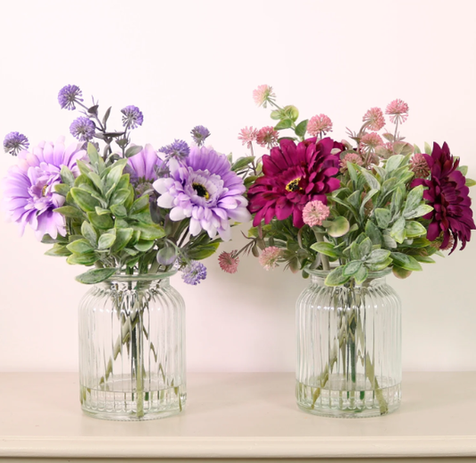 Artificial Gerbera Arrangement in Vase Arrangement