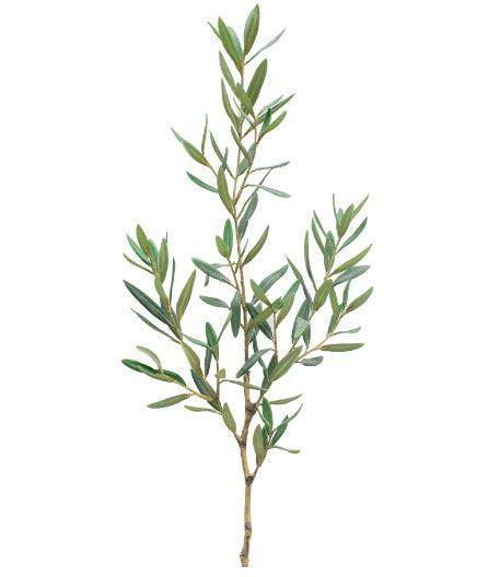 Artificial Silk Olive Branch