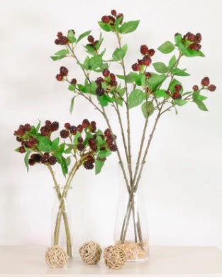 Artificial Blackberry Spray