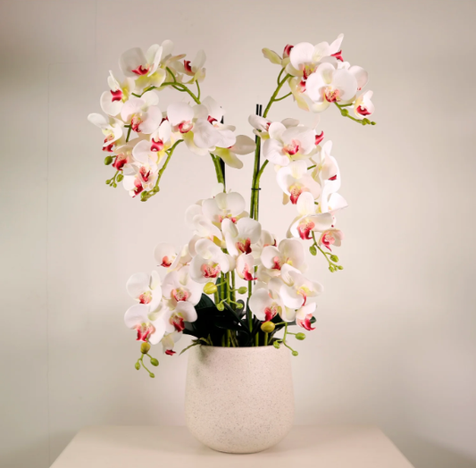 Artificial Lavish Orchid Arrangement 78cm