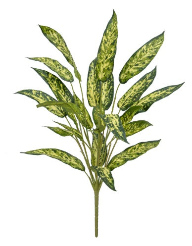 Artificial Silk Aglaonema Spray UV