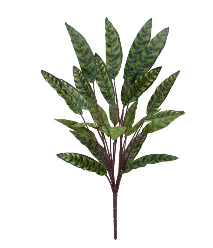 Artificial Silk Peacock Bush UV
